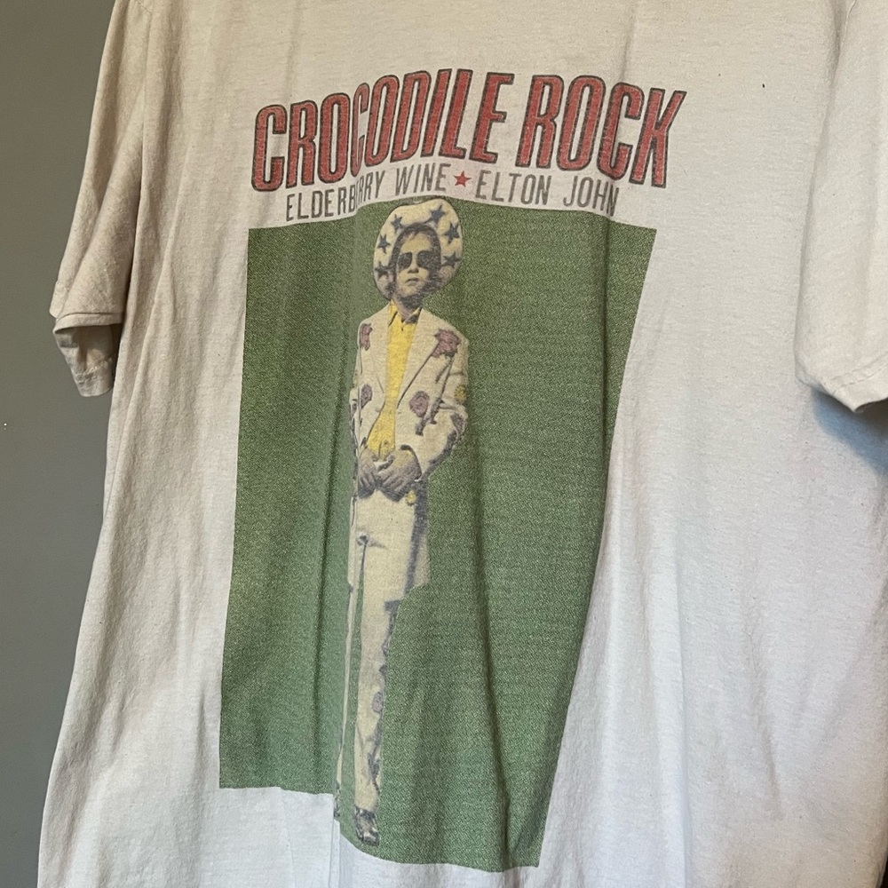 Elton John (2019) Official "Crocodile Rock" Tee